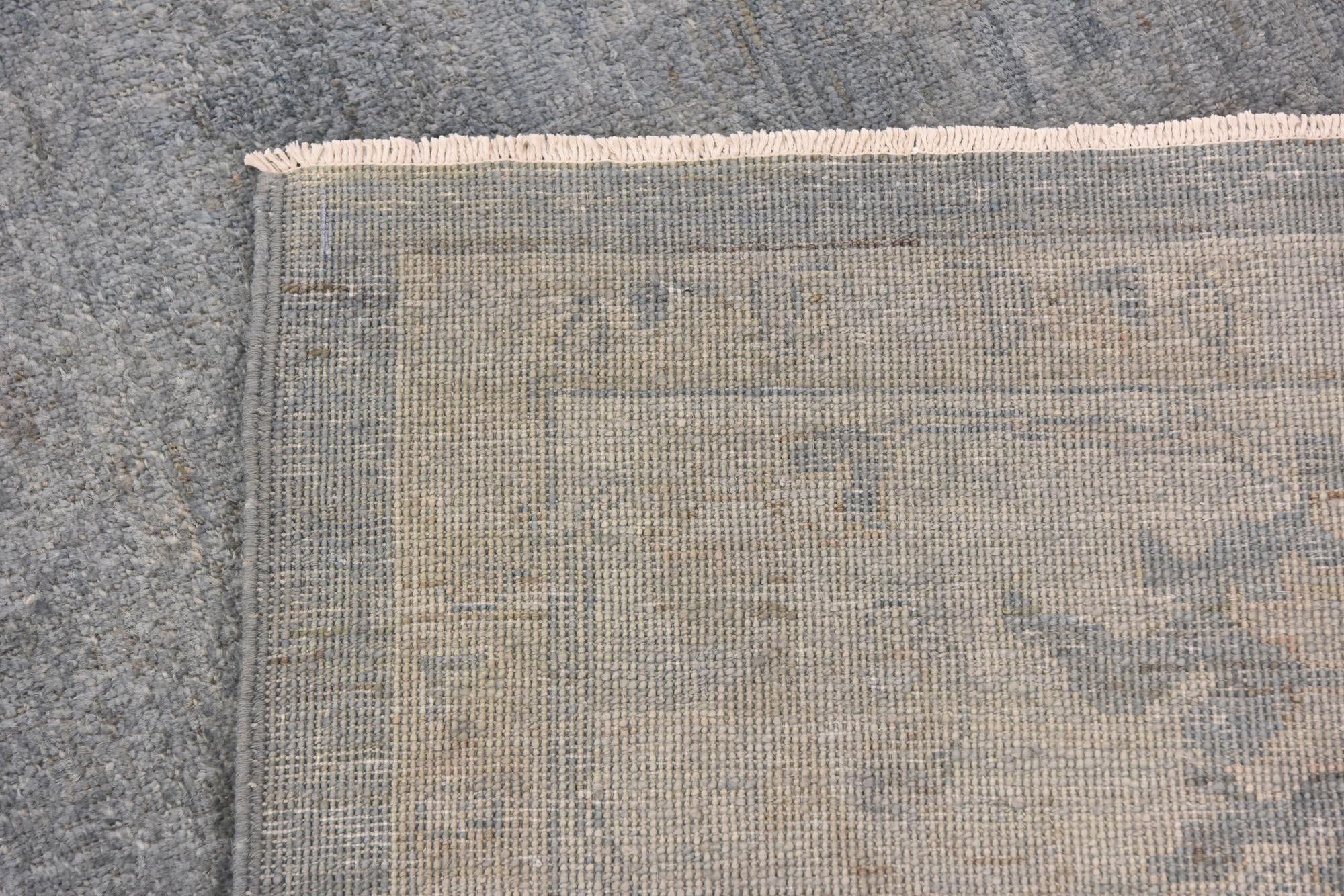 8' 7 x 11' 4 Hand Knotted Over-Dyed Ziegler Rug