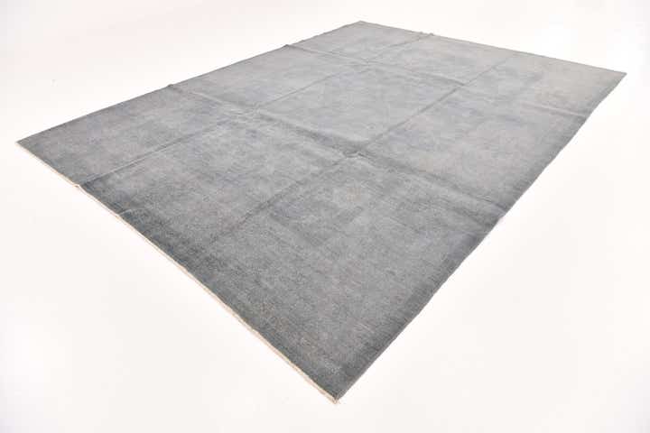 8' 7 x 11' 4 Hand Knotted Over-Dyed Ziegler Rug