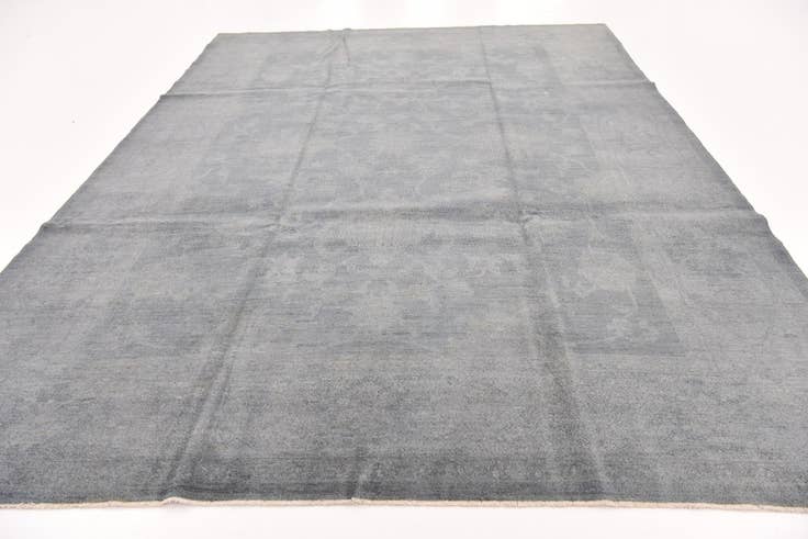 Detail image of 8' 7 x 11' 4 Hand Knotted Over-Dyed Ziegler Rug