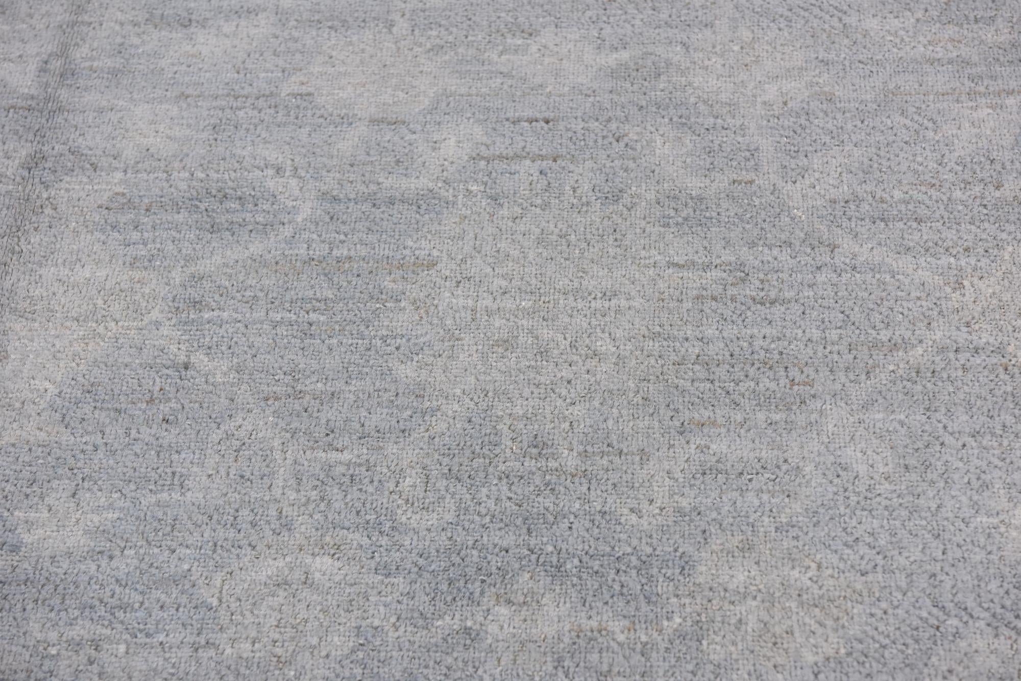 8' 7 x 11' 4 Hand Knotted Over-Dyed Ziegler Rug