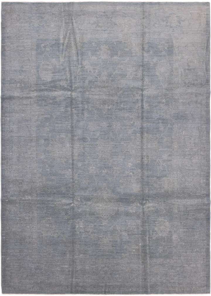 8' 7 x 11' 4 Hand Knotted Over-Dyed Ziegler Rug