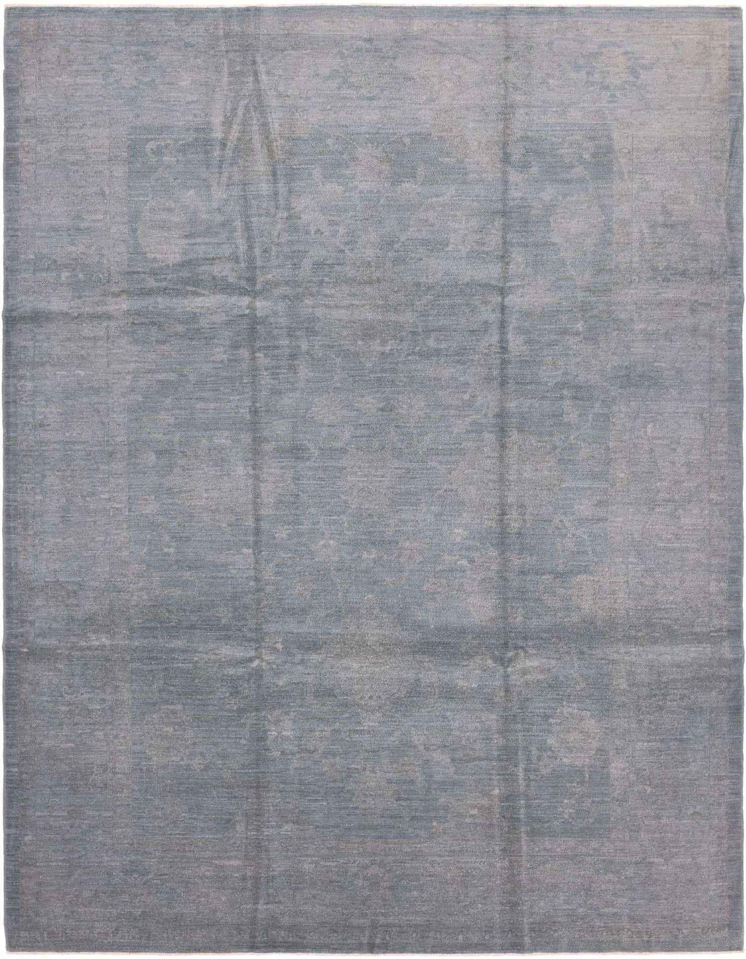 8' 7 x 11' 4 Hand Knotted Over-Dyed Ziegler Rug