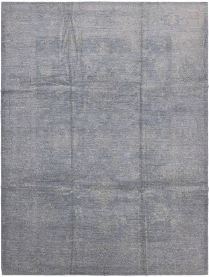 Detail image of 8' 7 x 11' 4 Hand Knotted Over-Dyed Ziegler Rug