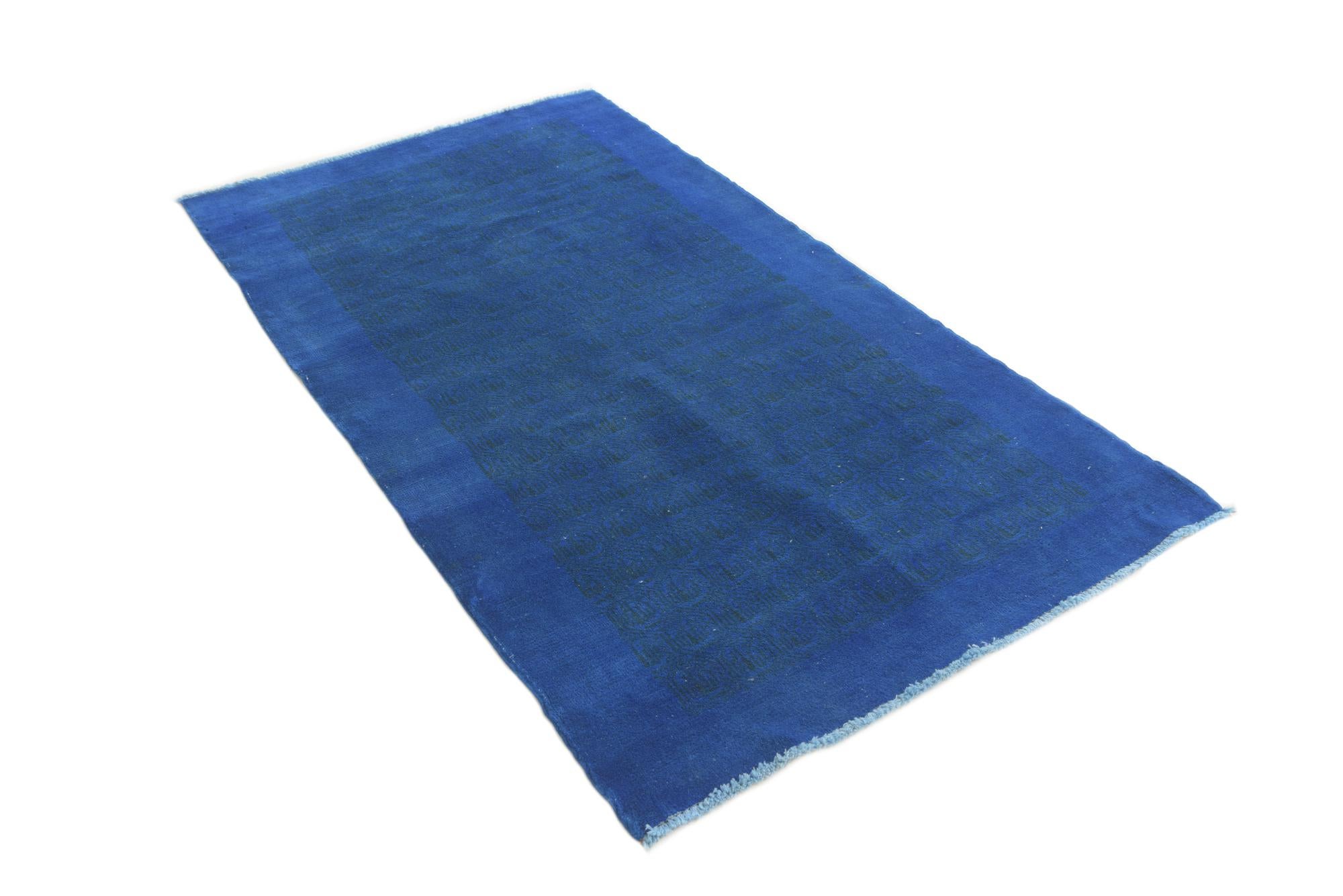 3' 10 x 7' Hand Knotted Over-Dyed Ziegler Rug