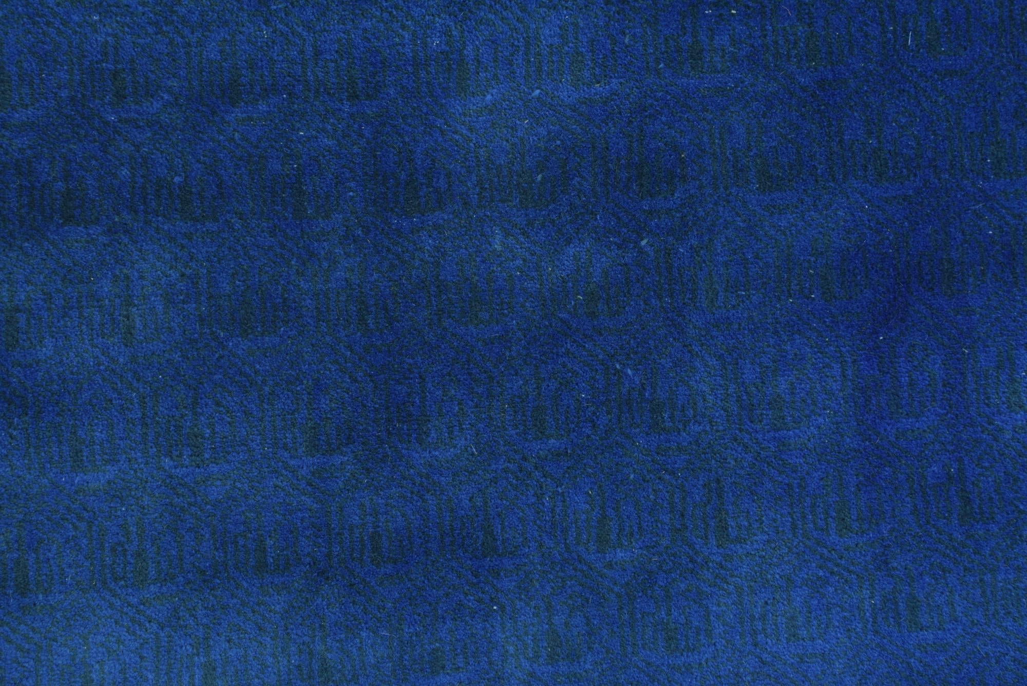 3' 10 x 7' Hand Knotted Over-Dyed Ziegler Rug