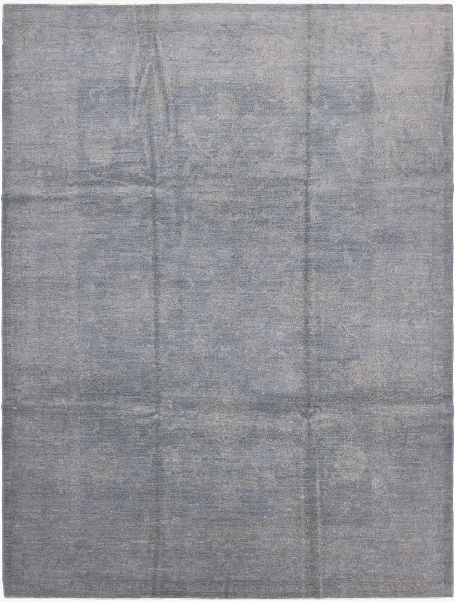 8' 7 x 11' 4  Hand Knotted Over-Dyed Ziegler Rug