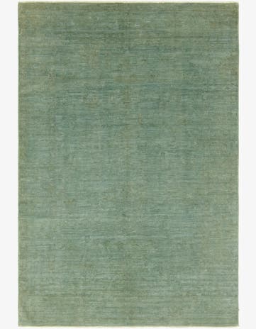 6' 5 x 9' 5 Hand Knotted Over-Dyed Ziegler Rug