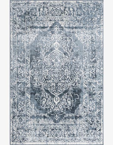 Blue Oxford Rug