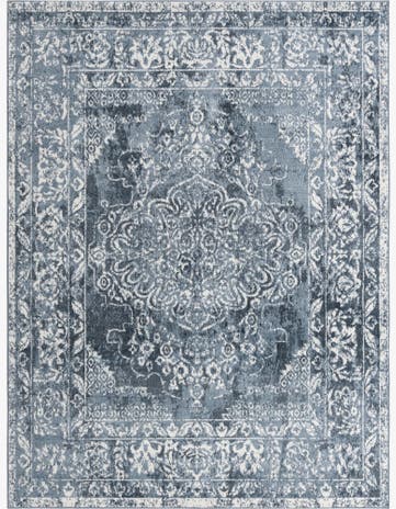 Blue Oxford Rug