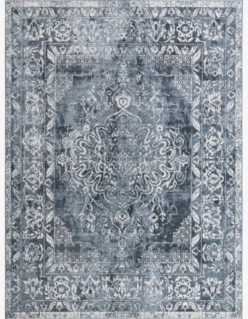 Blue Oxford Rug