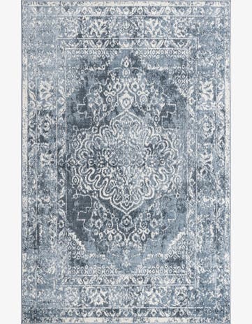 Blue Oxford Rug