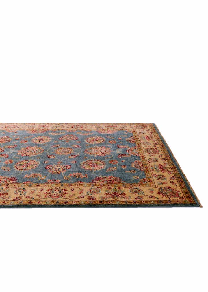 4' x 6' Hand Knotted Pershawar Ziegler Rug