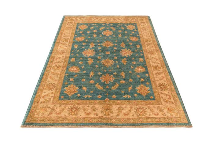 4' x 6' 2 Peshawar Ziegler Wool Rug