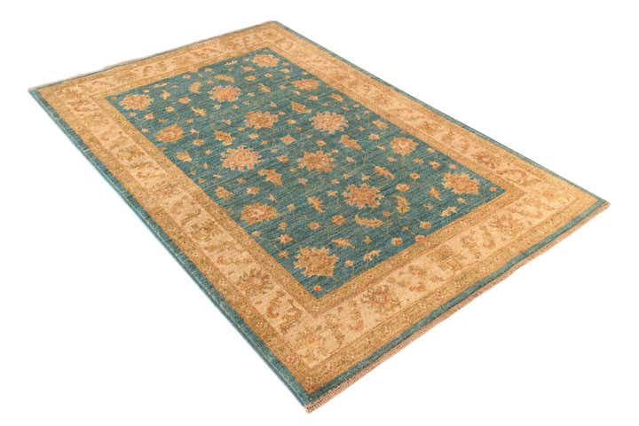 4' x 6' 2 Peshawar Ziegler Wool Rug