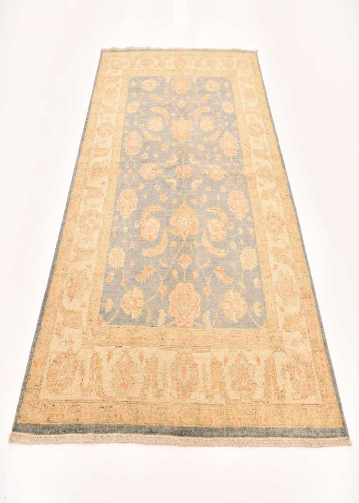 5' 9 x 7' 8 Hand Knotted Peshawar Ziegler Rug