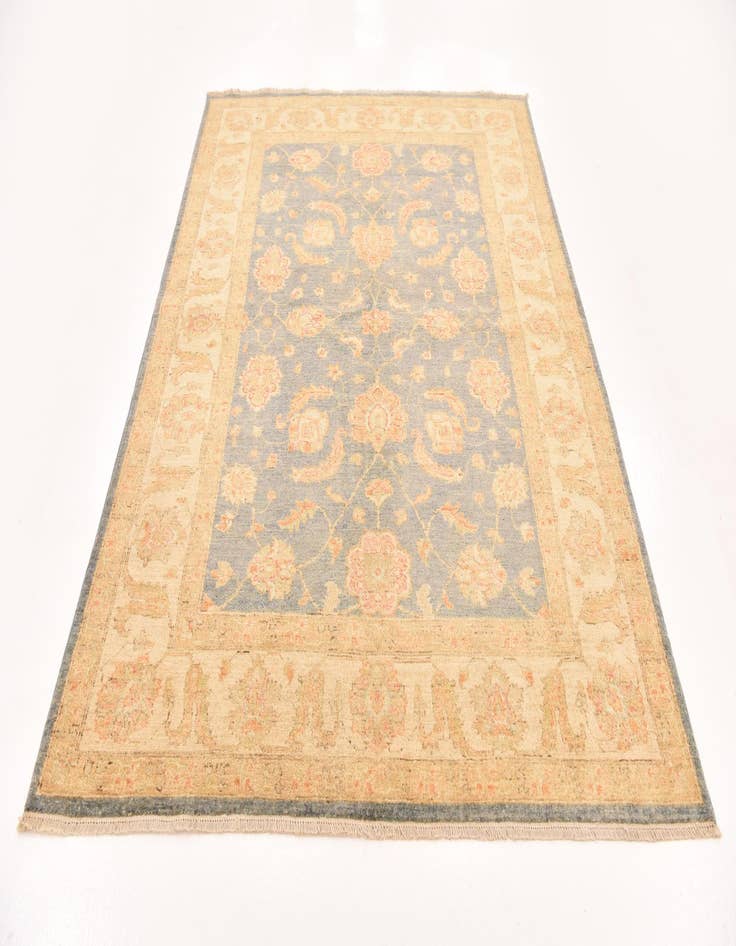 Detail image of 5' 9 x 7' 8 Hand Knotted Peshawar Ziegler Rug