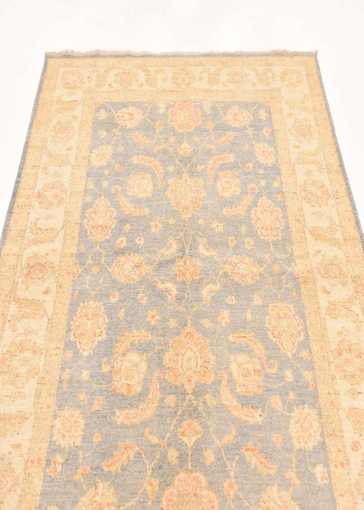 5' 9 x 7' 8 Hand Knotted Peshawar Ziegler Rug