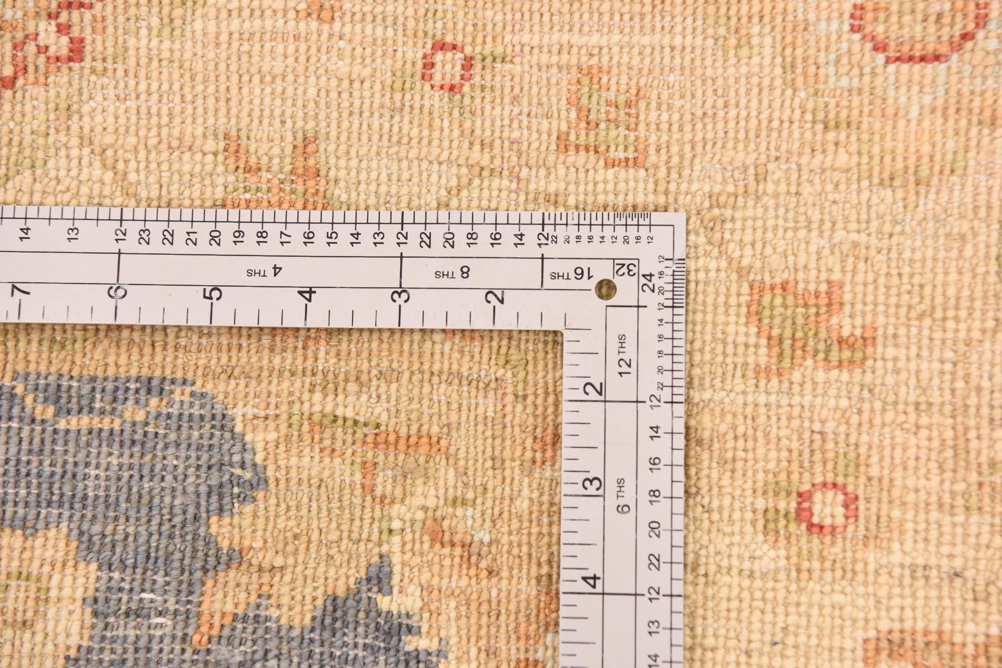 4' 2 x 6' Hand Knotted Peshawar Ziegler Rug