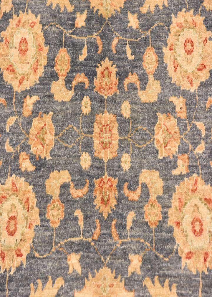 4' 2 x 6' Hand Knotted Peshawar Ziegler Rug