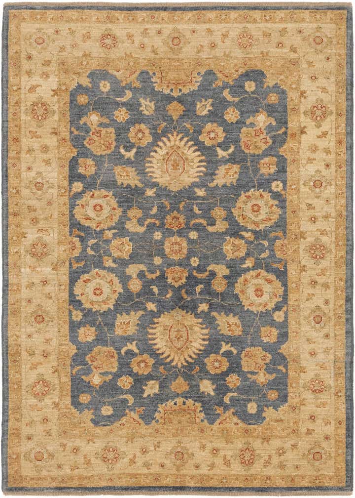 4' 2 x 6' Hand Knotted Peshawar Ziegler Rug