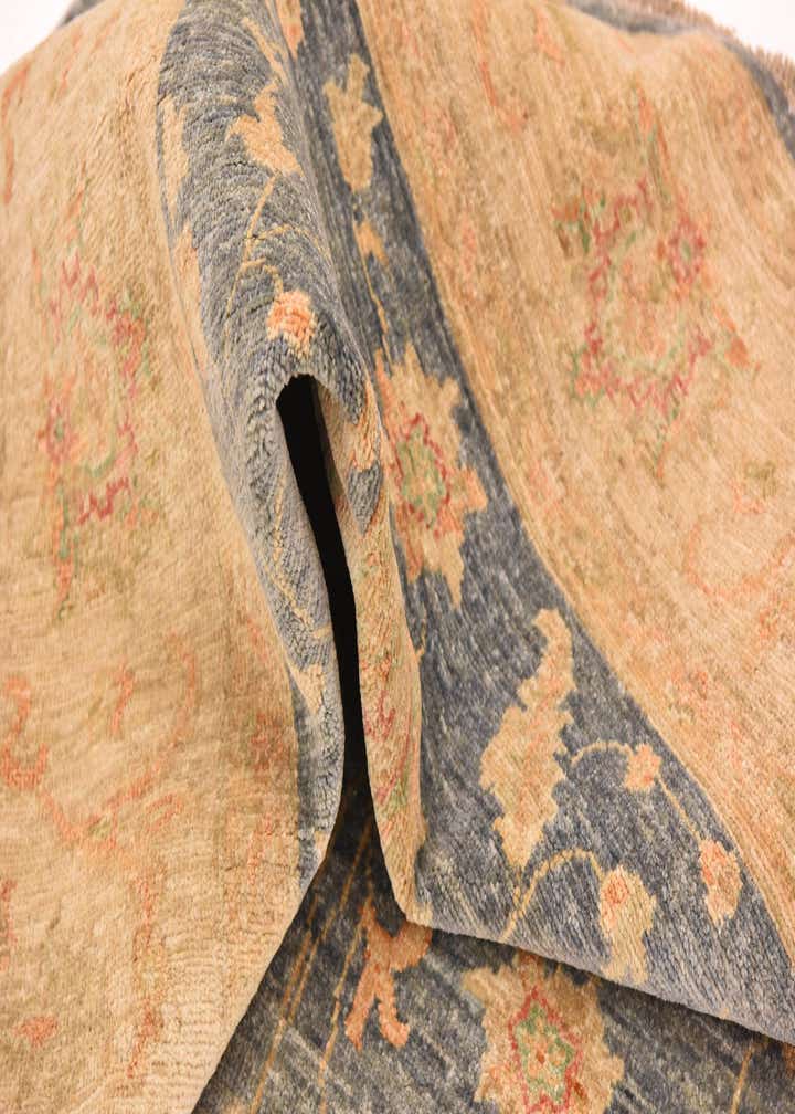 6' 9 x 9' 11 Hand Knotted Peshawar Ziegler Rug