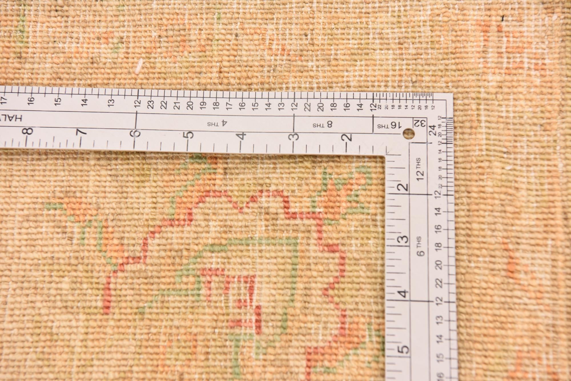 6' 9 x 9' 11 Hand Knotted Peshawar Ziegler Rug