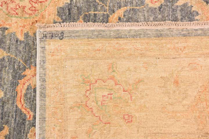 6' 9 x 9' 11 Hand Knotted Peshawar Ziegler Rug