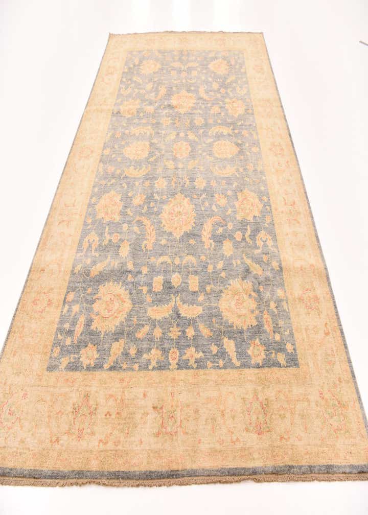 6' 9 x 9' 11 Hand Knotted Peshawar Ziegler Rug