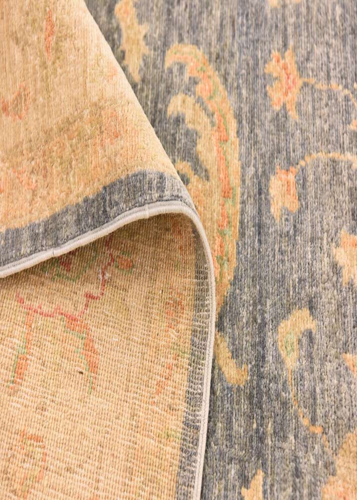 6' 9 x 9' 11 Hand Knotted Peshawar Ziegler Rug