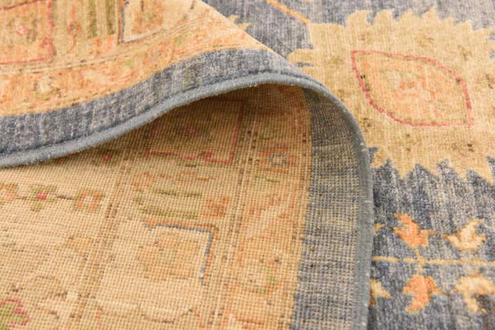 10' x 12' 10 Hand Knotted Peshawar Ziegler Rug