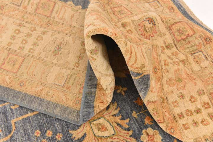 10' x 12' 10 Hand Knotted Peshawar Ziegler Rug