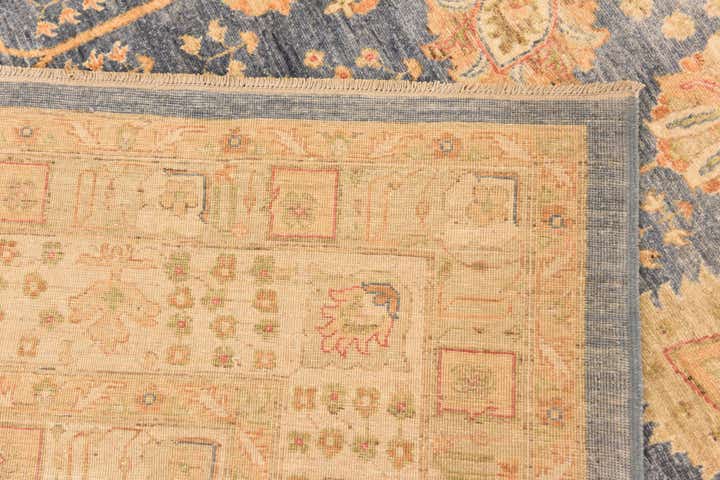 10' x 12' 10 Hand Knotted Peshawar Ziegler Rug