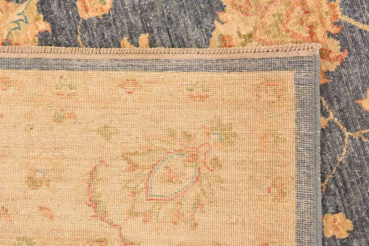 6' 8 x 9' 8 Hand Knotted Peshawar Ziegler Rug