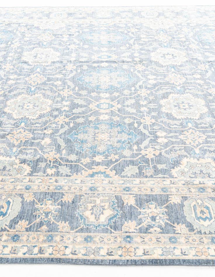 Detail image of 8' 10 x 11' 7 Hand Knotted Peshawar Ziegler Oriental Rug