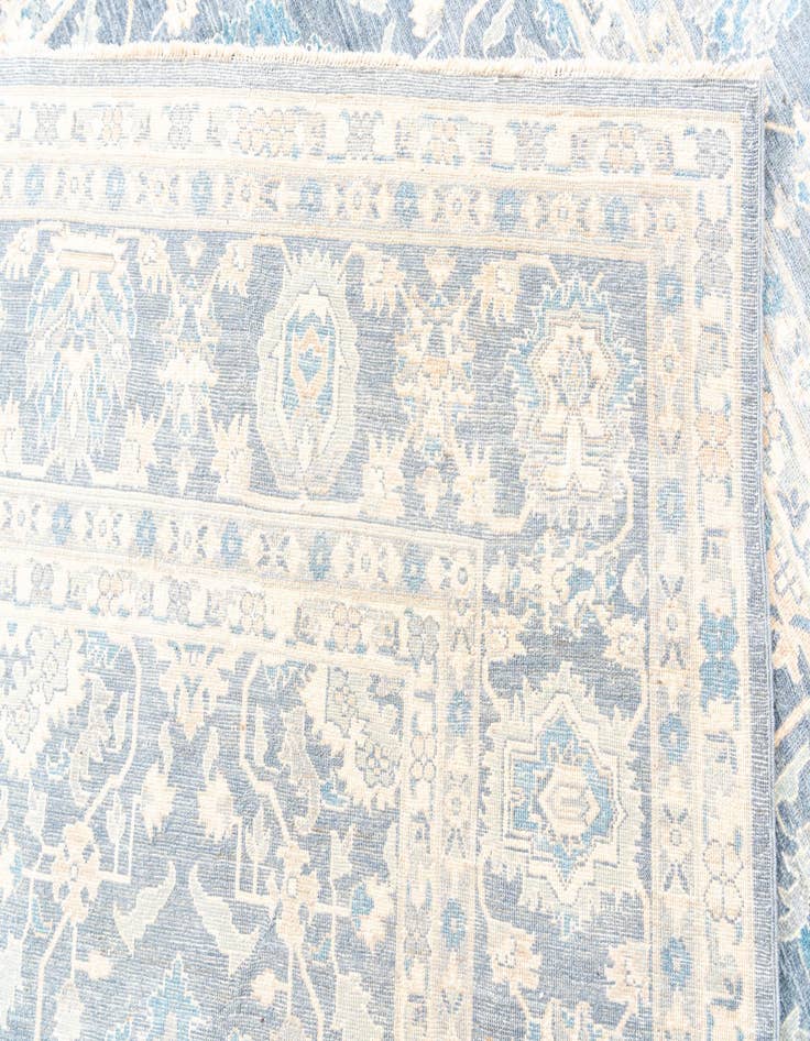 Detail image of 8' 10 x 11' 7 Hand Knotted Peshawar Ziegler Oriental Rug