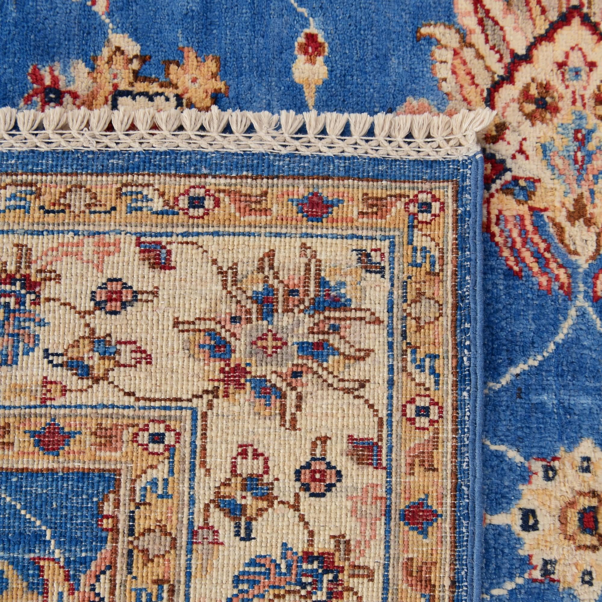 125cm x 185cm Hand Knotted Peshawar Ziegler Rug