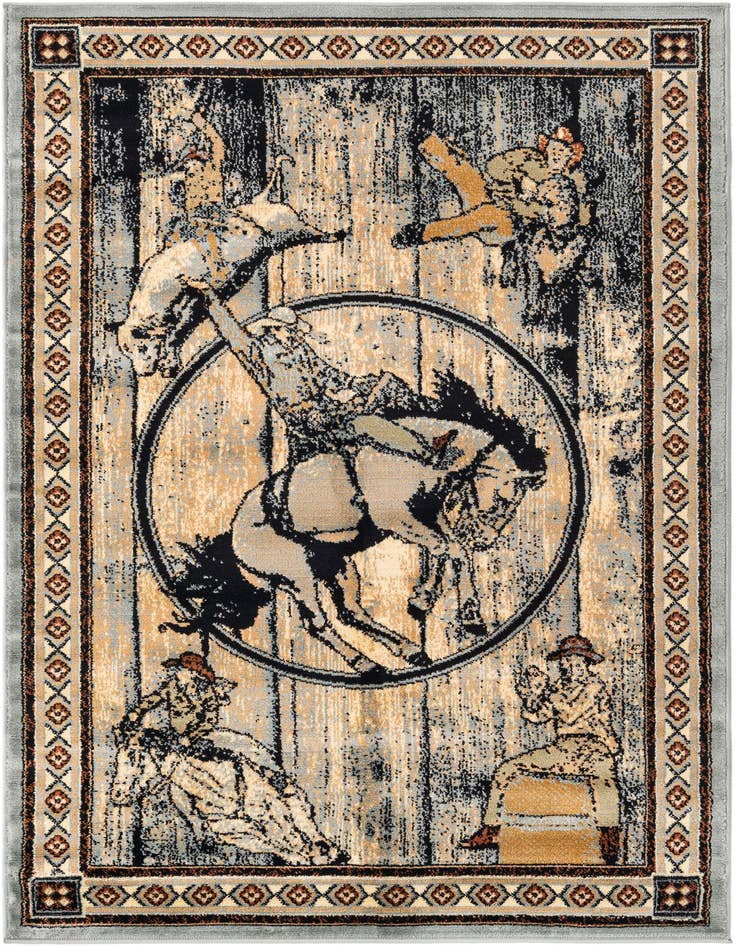 Detail image of 4' x 6' Pioneer Rug