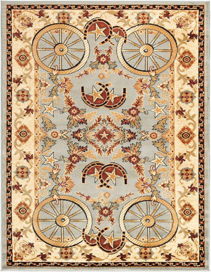 Detail image of 5' 3 x 8' Pioneer Rug