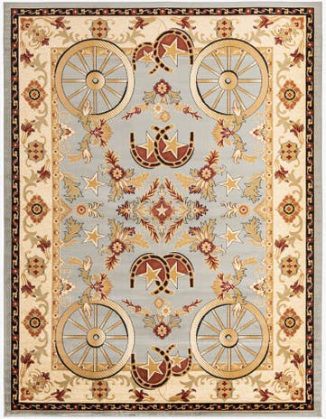 Blue Pioneer Rug