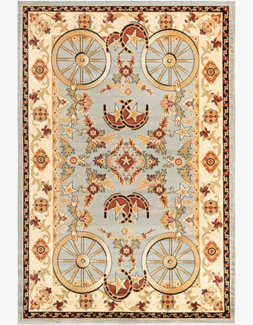 Blue Pioneer Rug