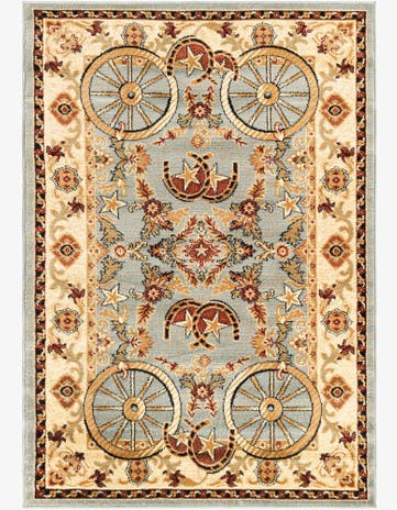 Blue Pioneer Rug