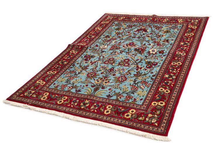 Detail image of 4' 8 x 6' 11 Qom Rug