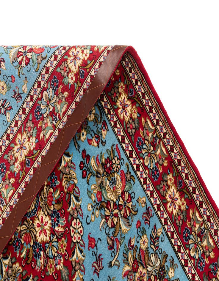 Detail image of 3' 5 x 5' 1  Hand Knotted Qom Persian Rug