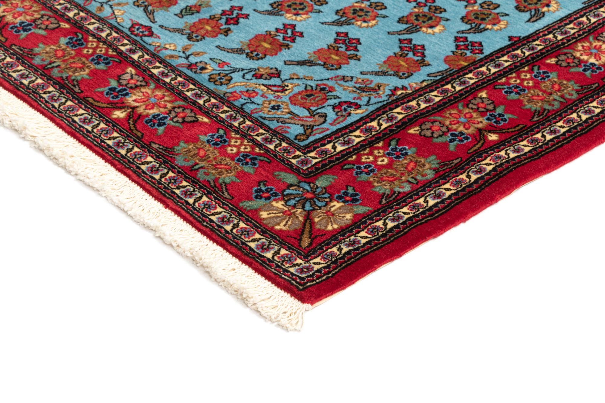 3' 6 x 5' Hand Knotted Qom Persian Rug