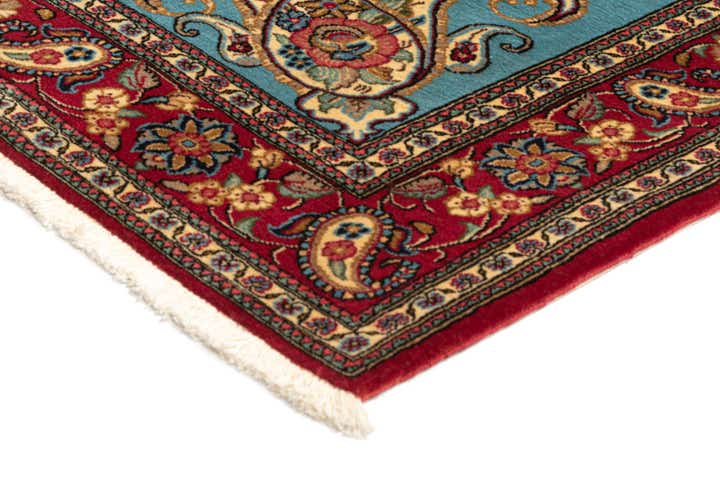 3' 6 x 5' 4 Hand Knotted Qom Persian Rug