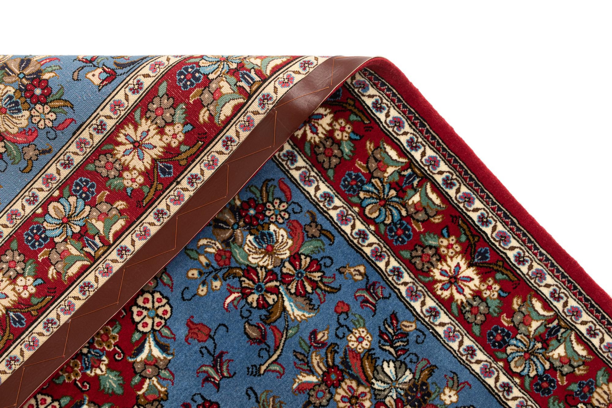 3' 6 x 5' 1 Hand Knotted Qom Persian Rug
