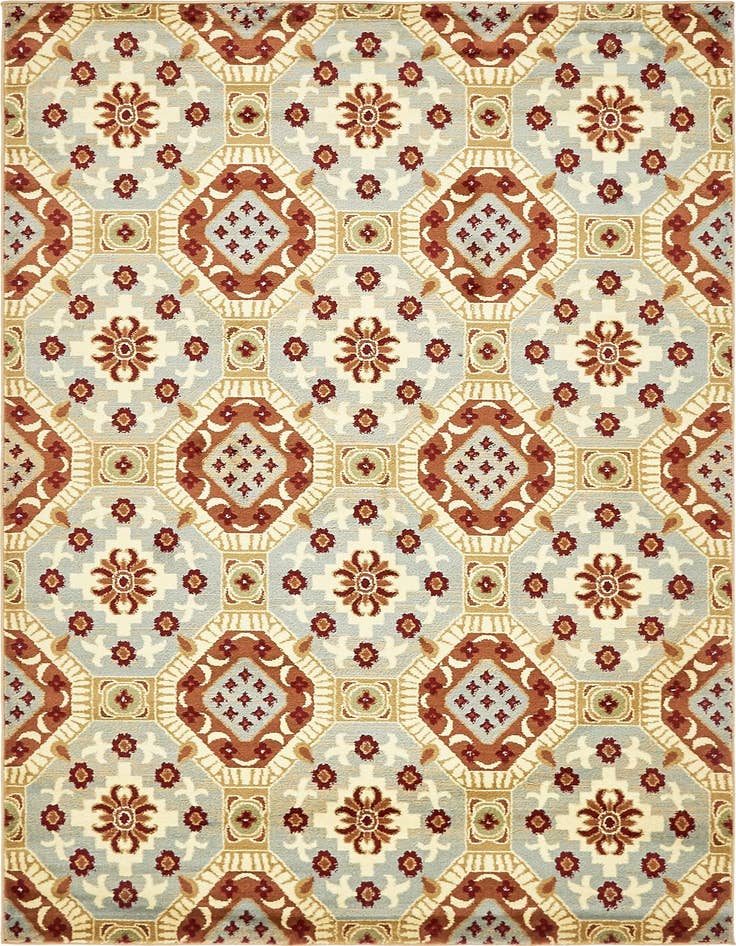 Detail image of 5' 4 x 7' 7 Reproduction Gabbeh Rug