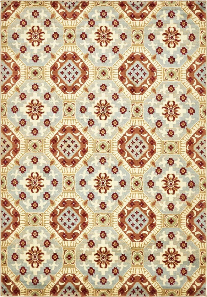 Detail image of 5' 4 x 7' 7 Reproduction Gabbeh Rug