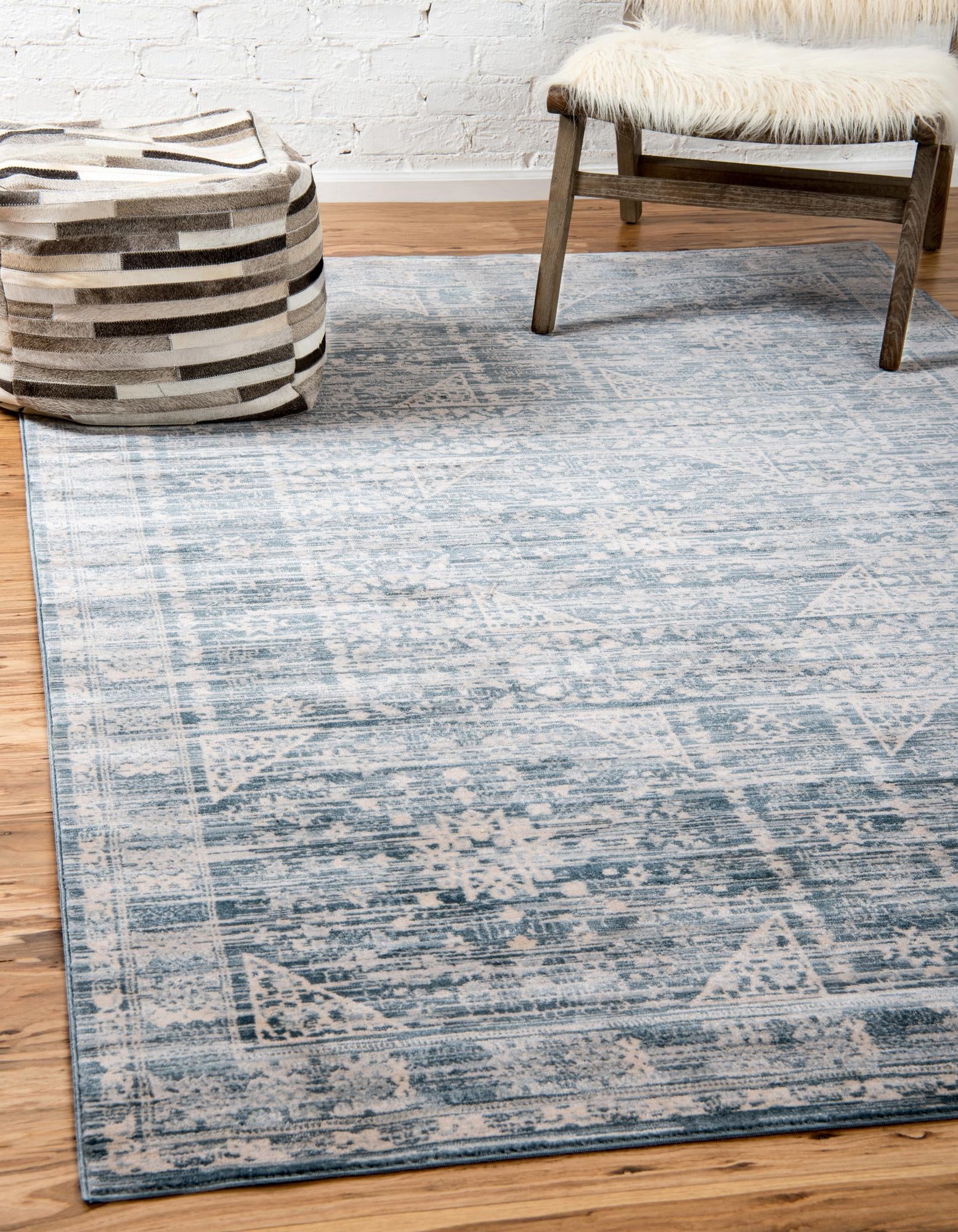 Blue Restoration Rug