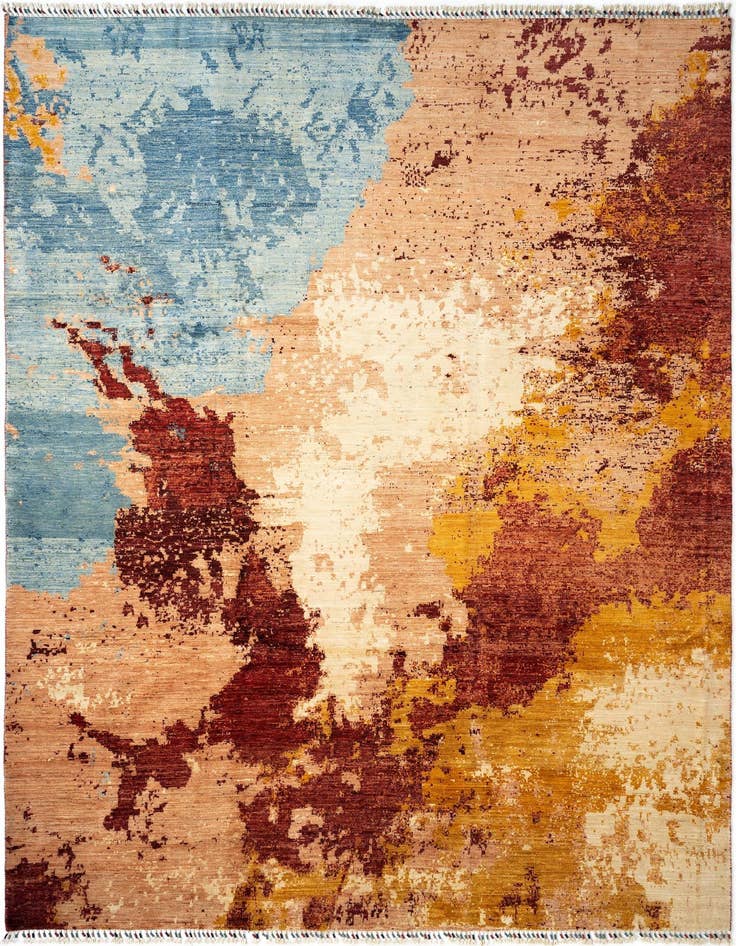 Detail image of 8' 4 x 11' 3 Rubin Wool Rug